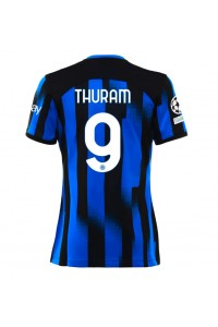 Fotbalové Dres Inter Milan Marcus Thuram #9 Dámské Domácí Oblečení 2023-24 Krátký Rukáv